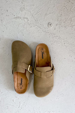 Berk Slip On Buckle Clogs