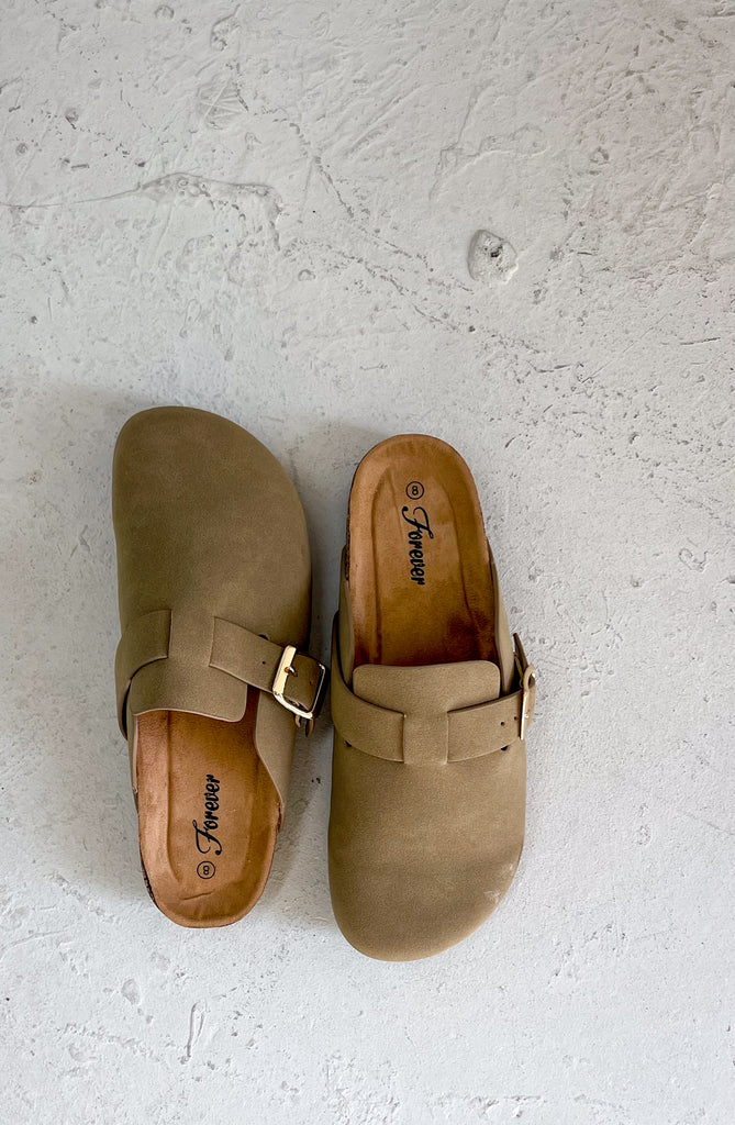 Berk Slip On Buckle Clogs