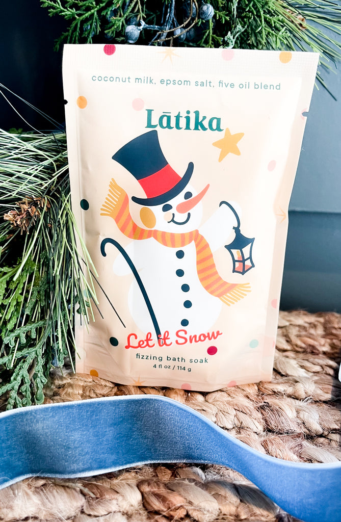 Christmas Snowman Fizzing Bath Soak