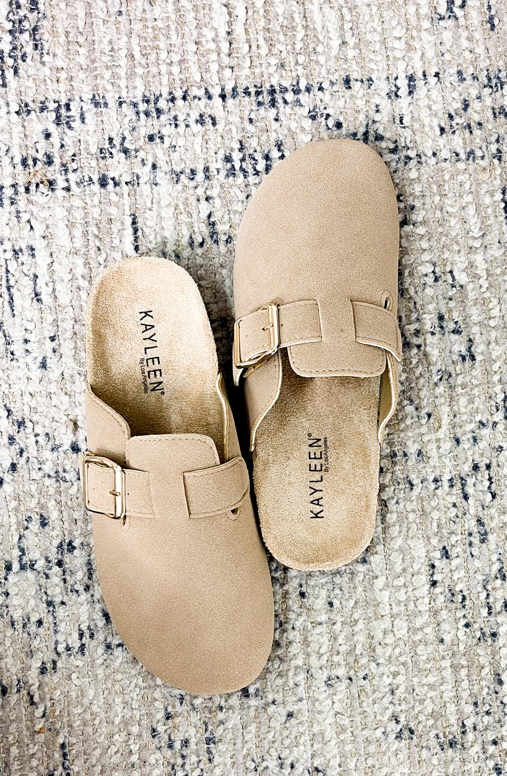 Suede Clog Slip On Shoes