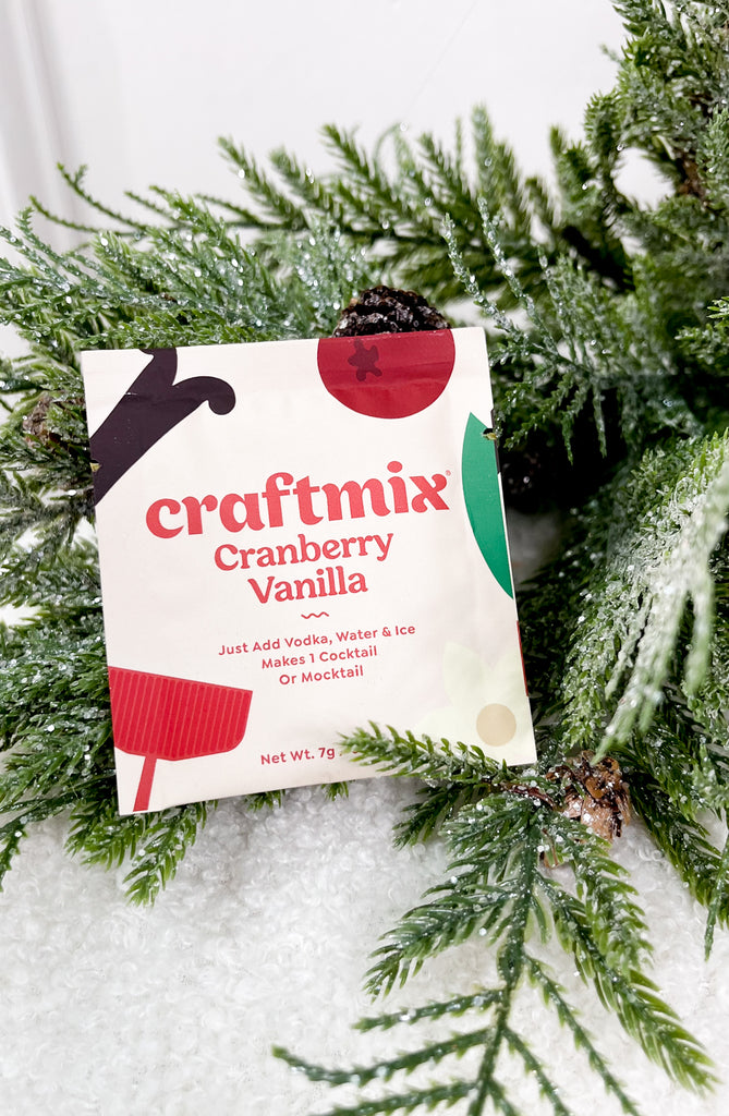 Cranberry Vanilla Single Serve Cocktail Mix