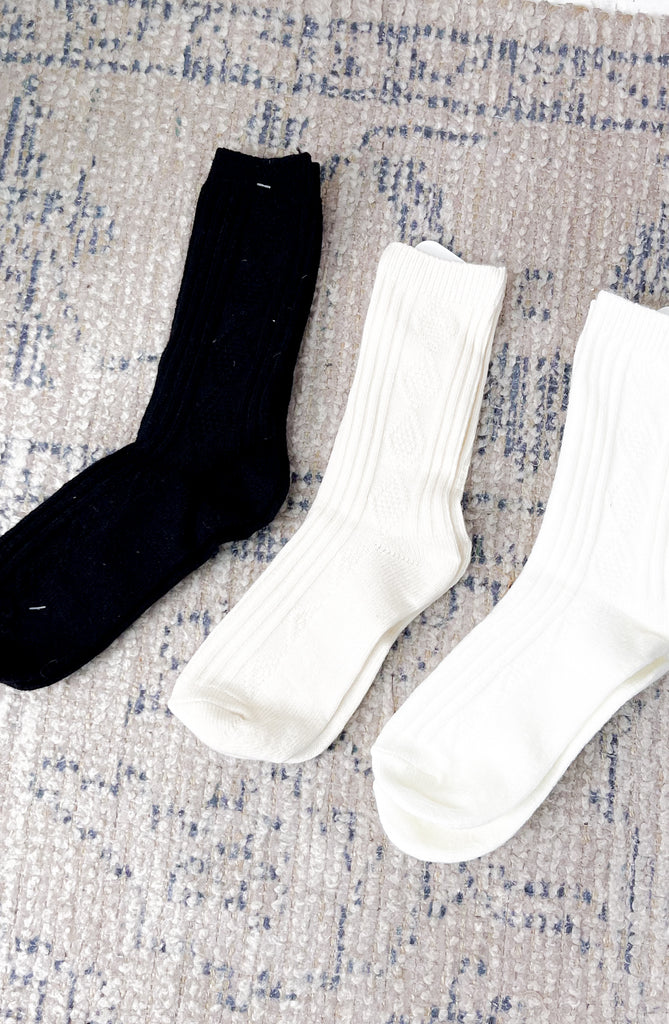 Women's Wool Mid Calf Socks