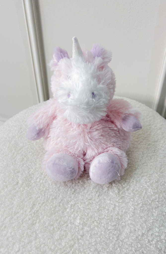 Pink Unicorn Warmies Junior