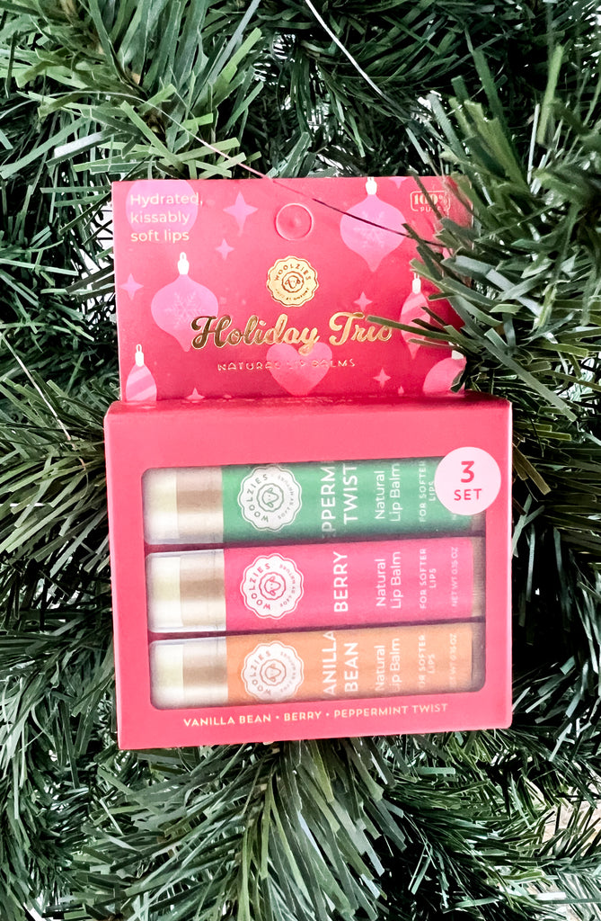 Holiday Trio Lip Balm Set