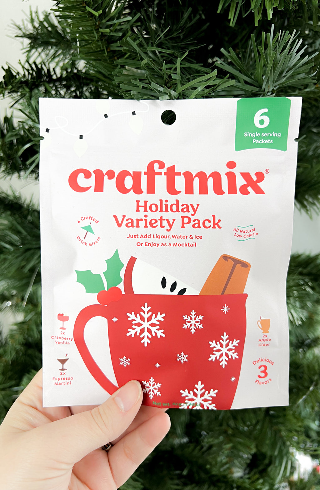 Seasonal Variety Pack All Natural Cocktail Mix- 6 Servings