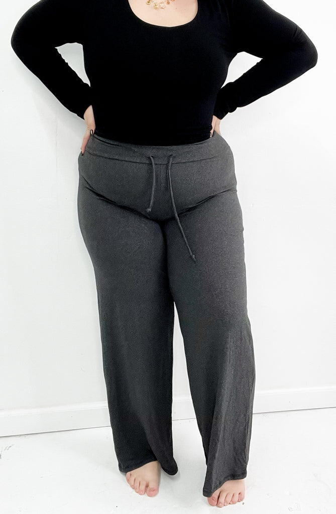 Curvy Buttery Soft Drawstring Pajama Pants