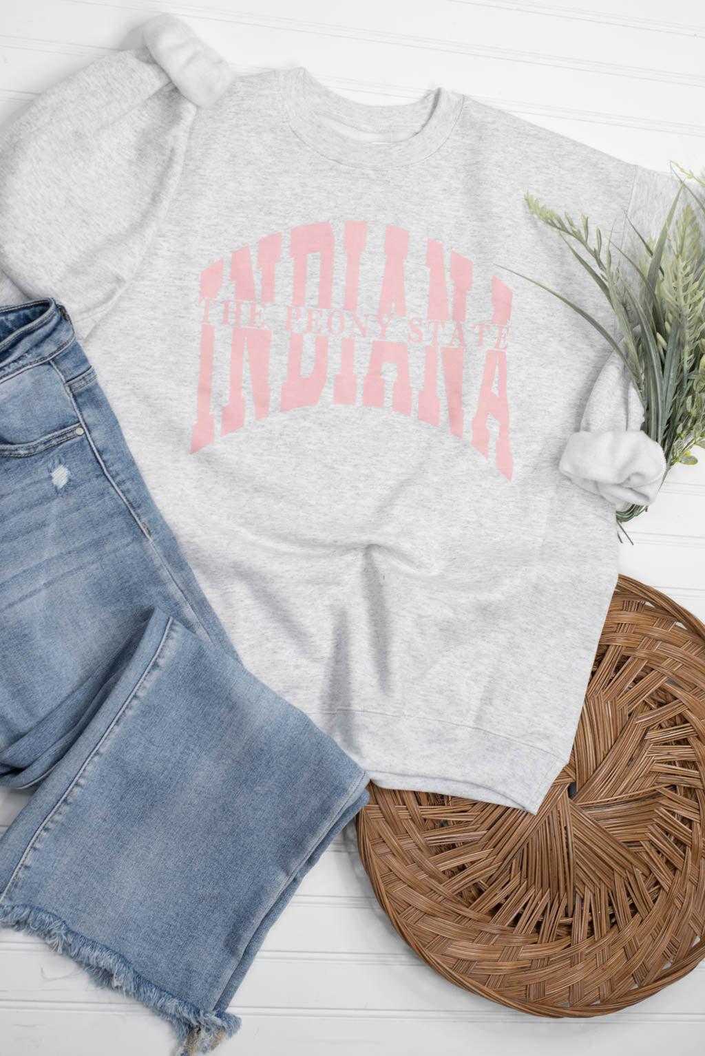 Indiana Crewneck Graphic Shirt