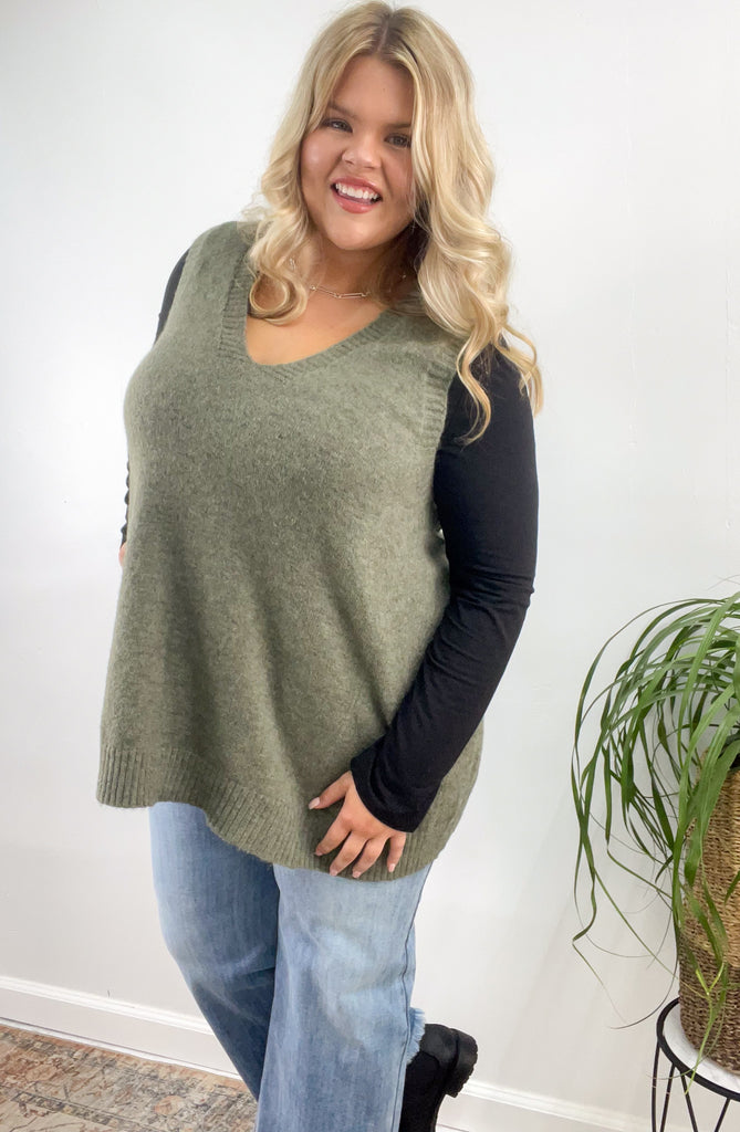 Bobbie Curvy Oversize Cottage Sweater