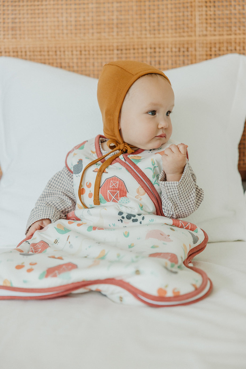 Farmstead Sleep Bag | Copper Pearl