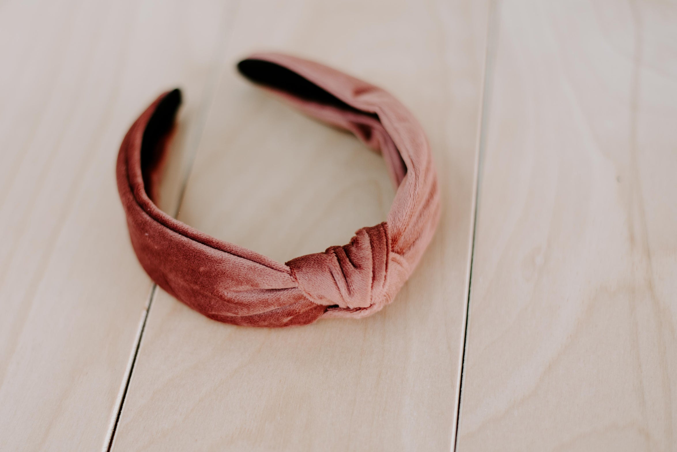 Velvet Twist Knot Headband