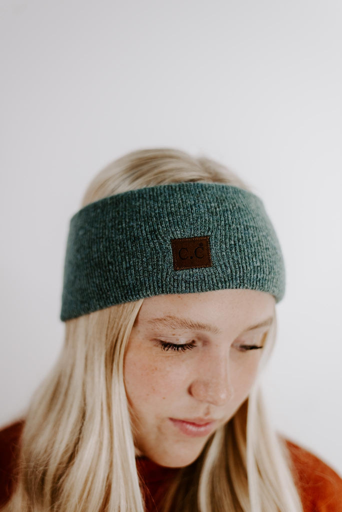 C.C. Heather Knit Head Wrap