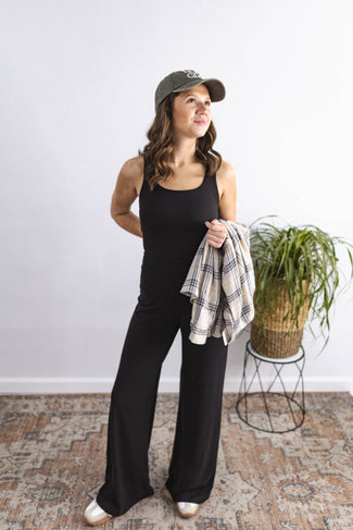 Track Star Butter Soft Basic Jumpsuit