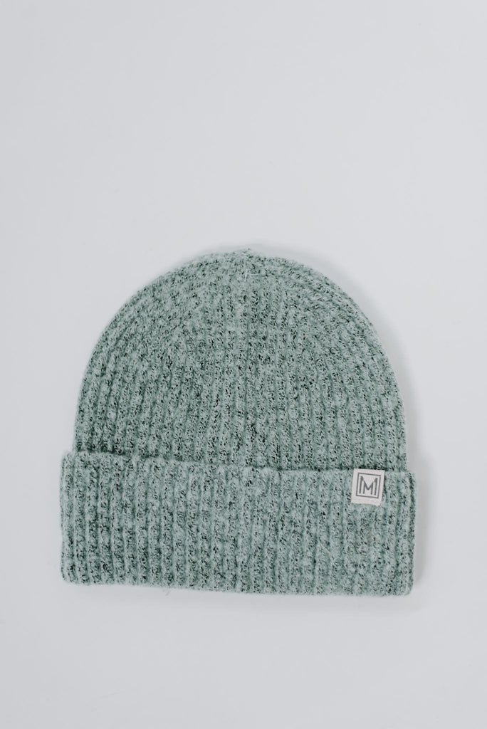 Basic Ribbed Knit Soft Beanie