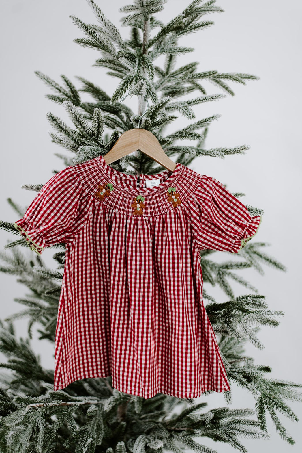 Smocked Gingerbread Dress