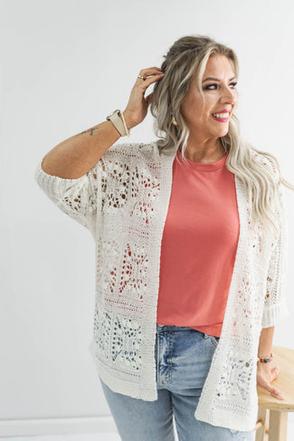 Let Loose Crochet Cover Up Cardigan