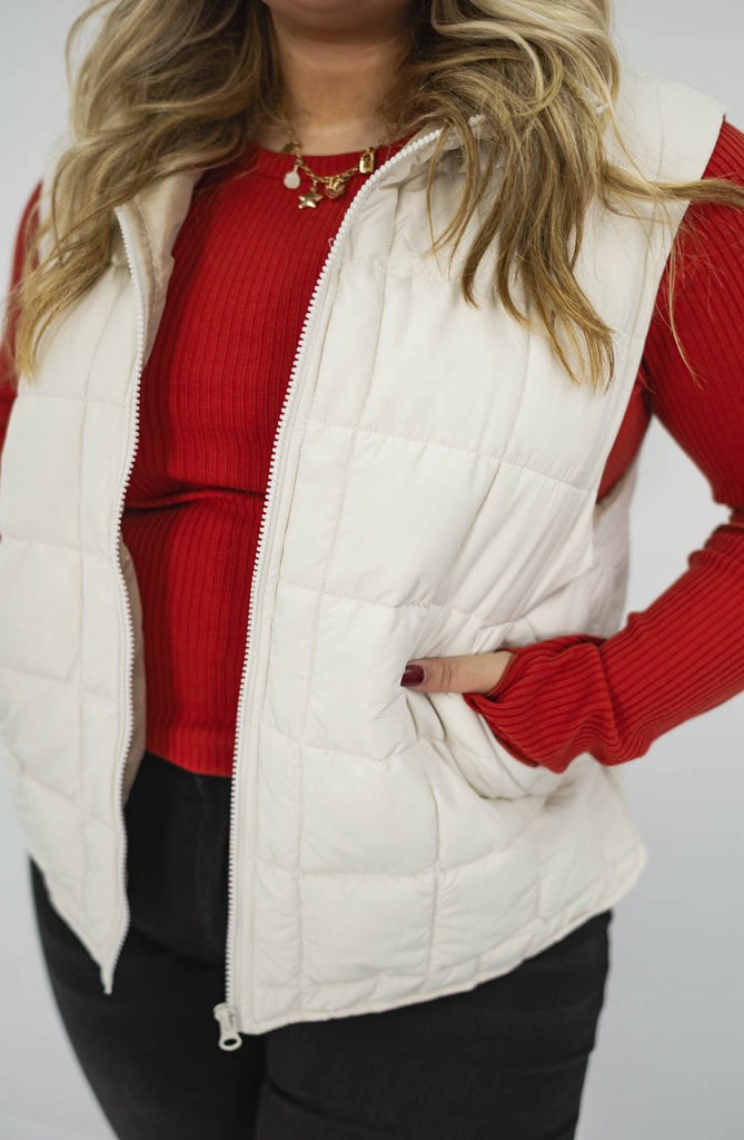 Aspen Adventure Curvy Padded Puffer Vest