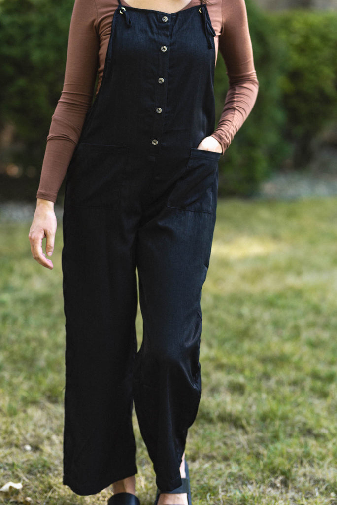 Easy Mode Chambray Jumpsuit