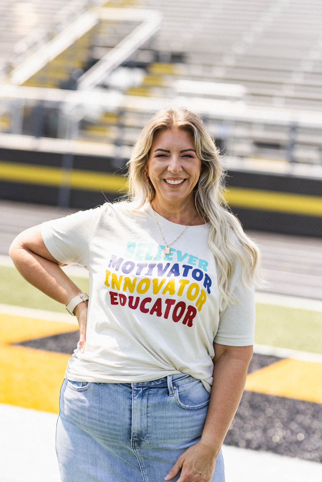 Motivator Educator Graphic T-Shirt