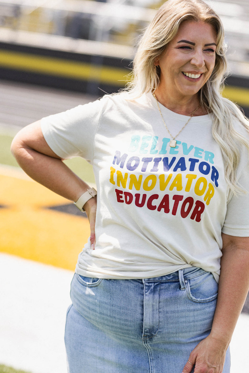 Motivator Educator Graphic T-Shirt