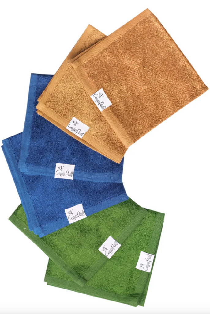 River Baby Washcloths (6-pack) | Copper Pearl