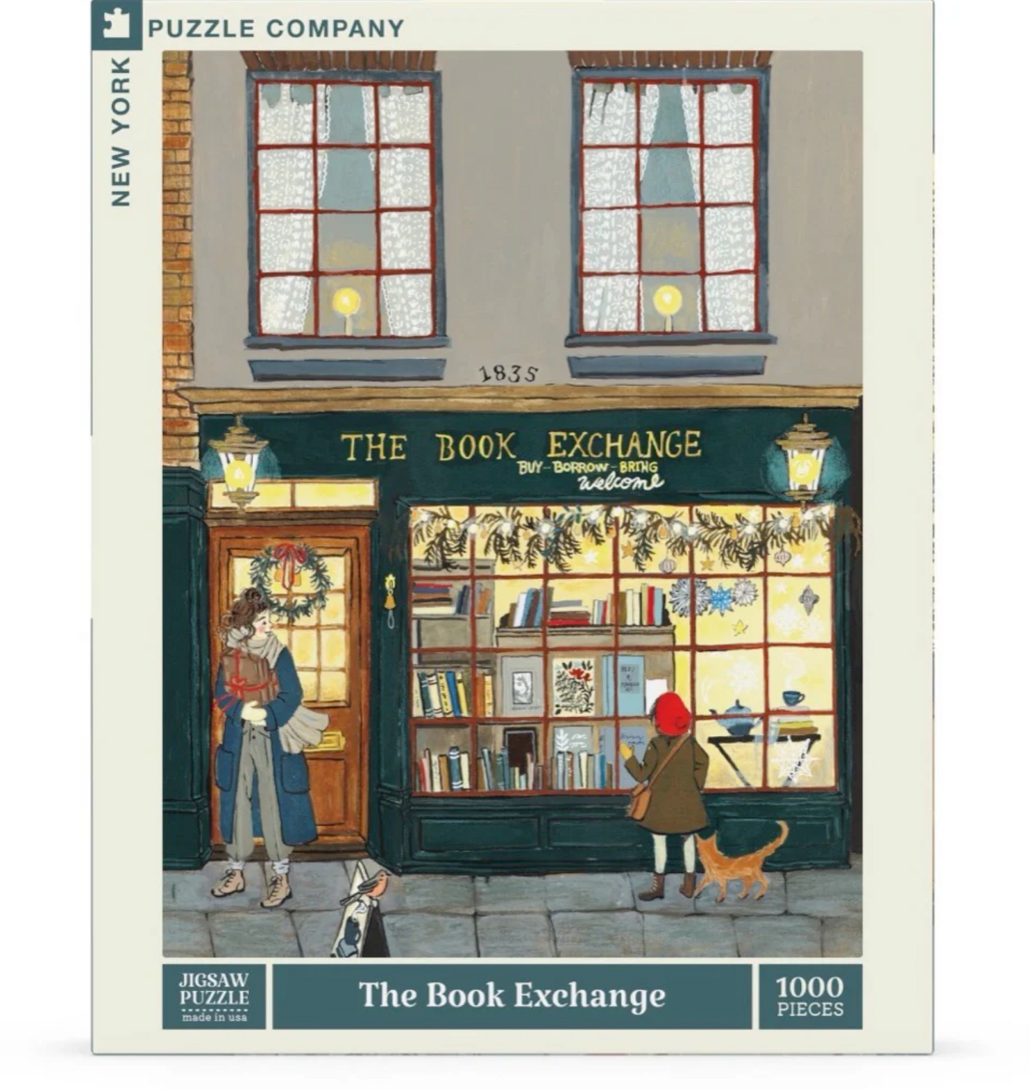 The Book Exchange 1000 Piece Jigsaw Puzzle