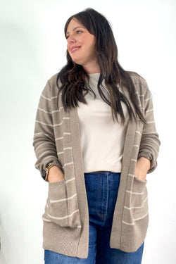 Partner In Crime Stripe Cardigan