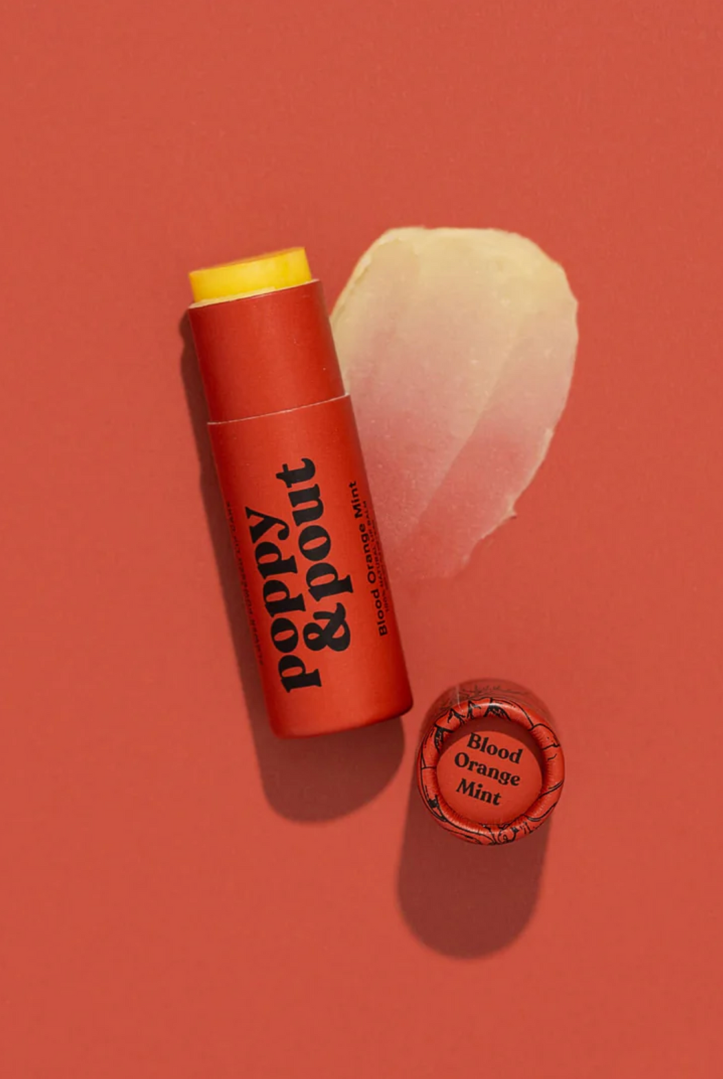 Poppy & Pout Blood Orange Mint Lip Balm