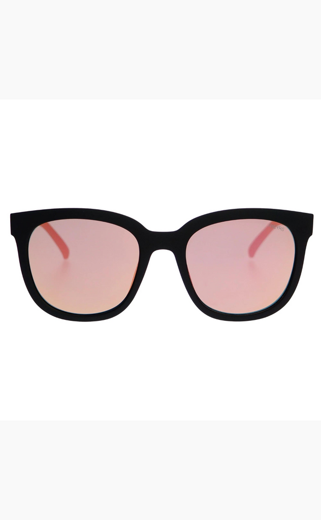 Freyrs-Taylor Black with Pink Sunglasses