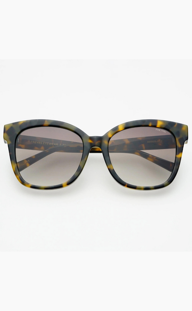 Freyrs - Amber Tortoise Cat Eye Sunglasses
