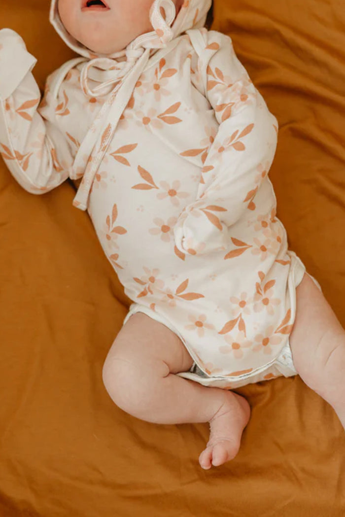 Short Sleeve Bodysuit - Rad Newborn | Copper Pearl