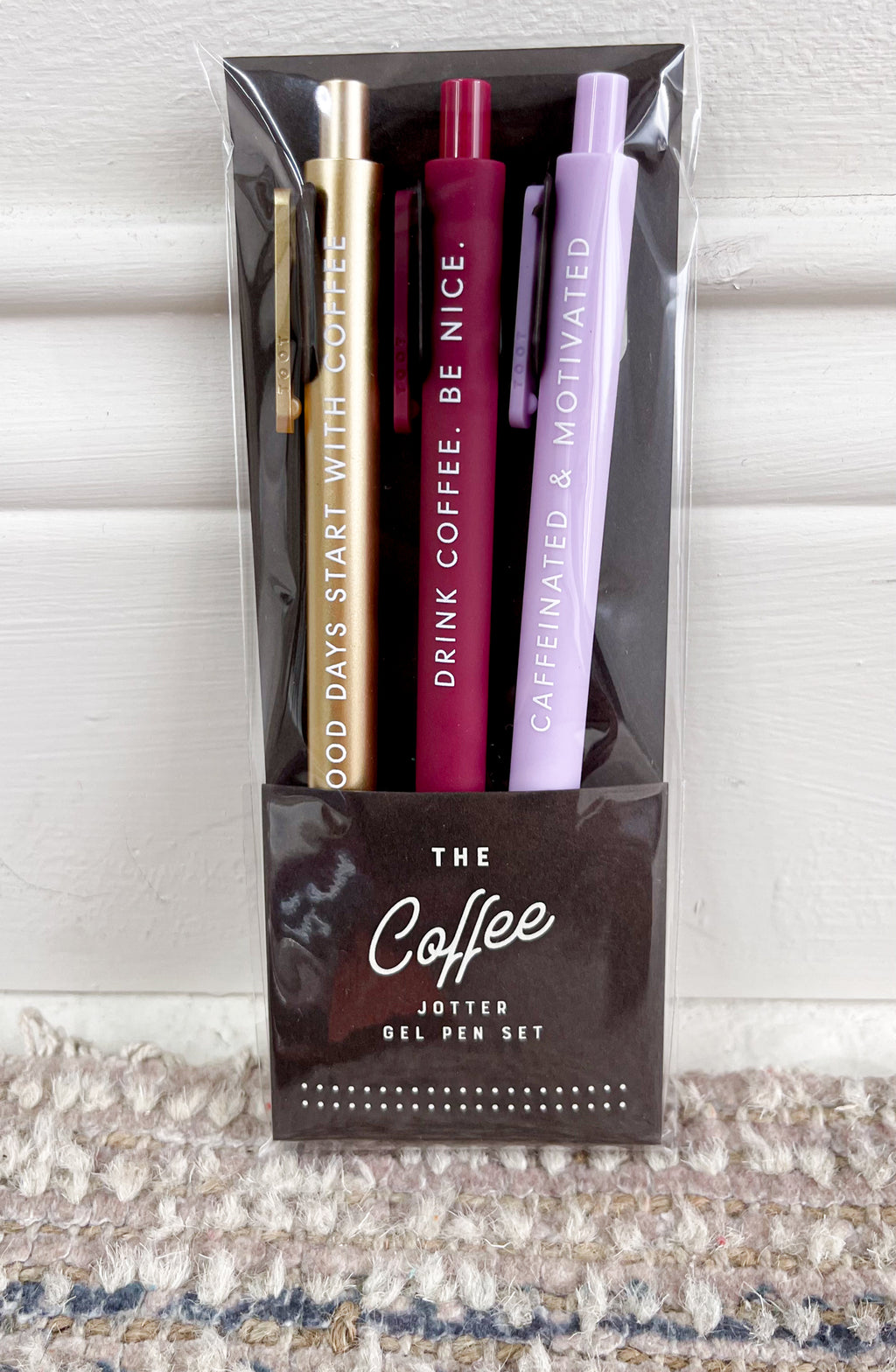 The Coffee Jotter Gel Pen Set