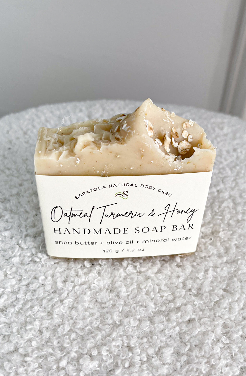 Oatmeal Turmeric & Honey Handmade Soap Bar