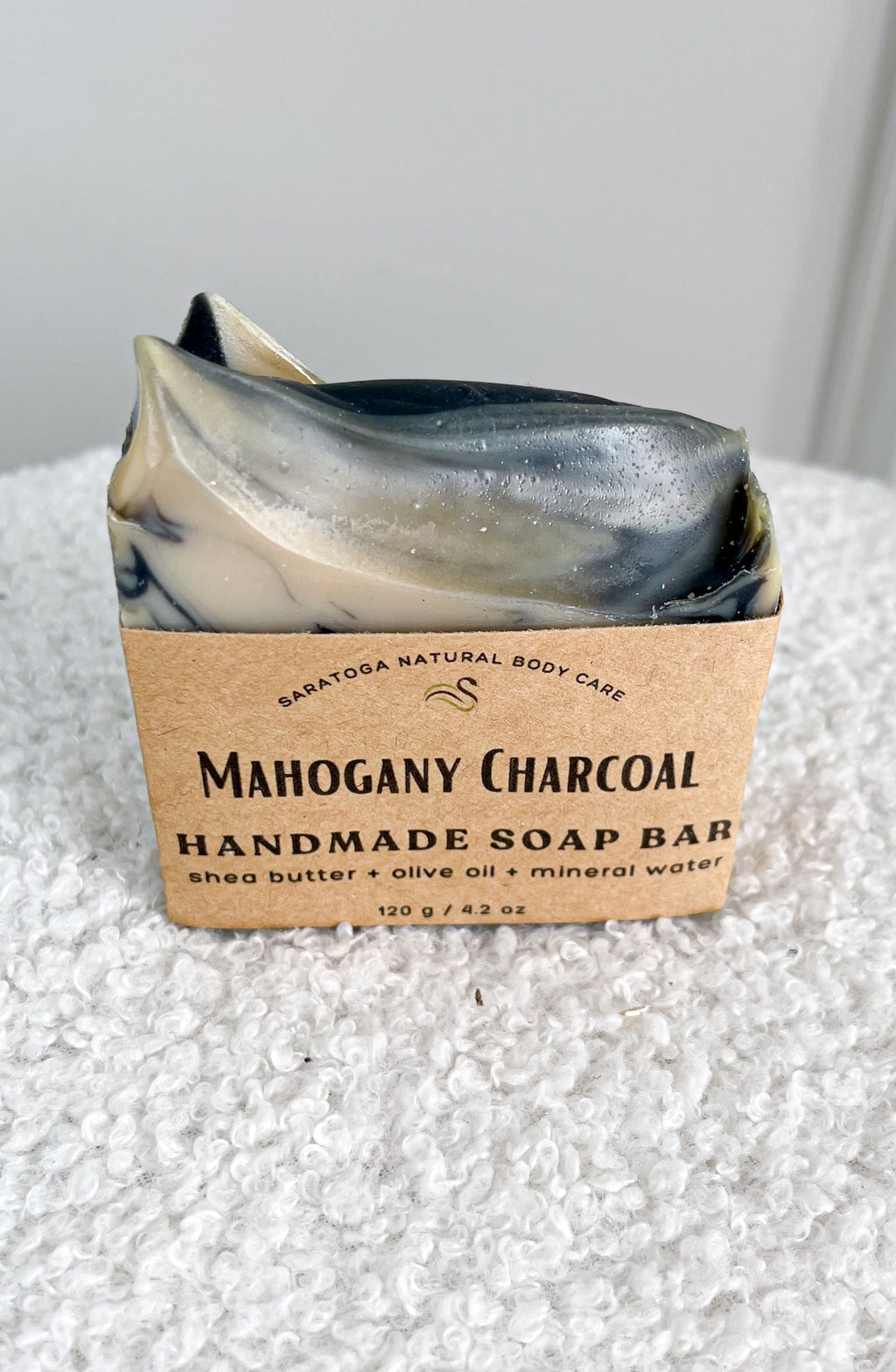 Mahogany Charcoal Handmade Soap Bar