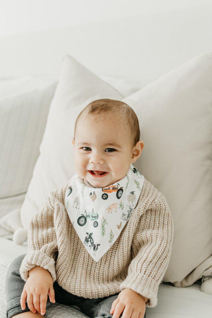 Copper Pearl-Jo Bandana Bib Set (4-Pack)